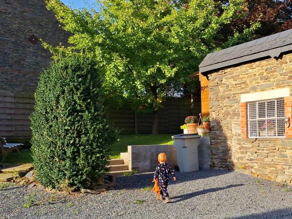 Op stap naar het  buitentuintje