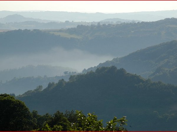 Uitzicht op de Aveyron.