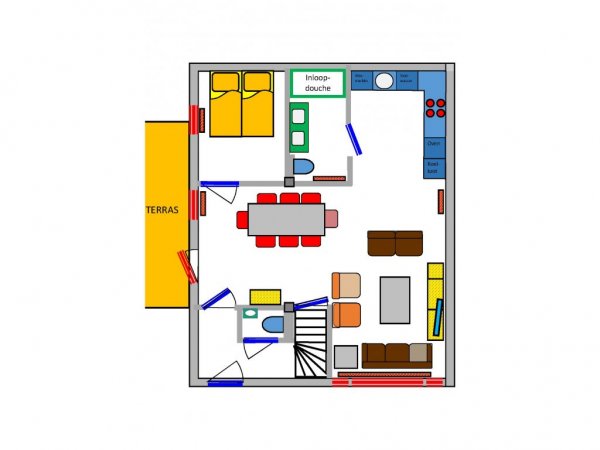 Indeling begane grond