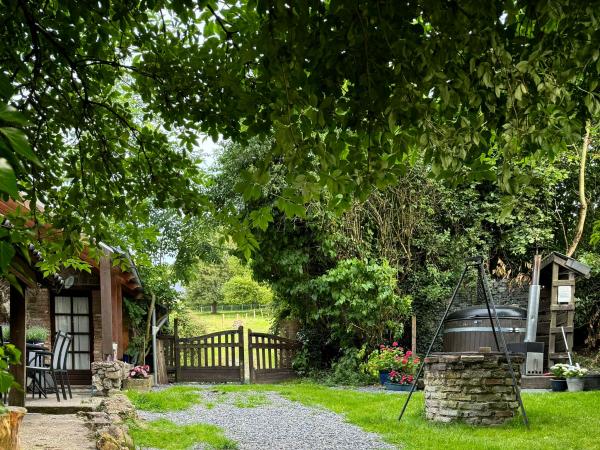 gezien richting straatje